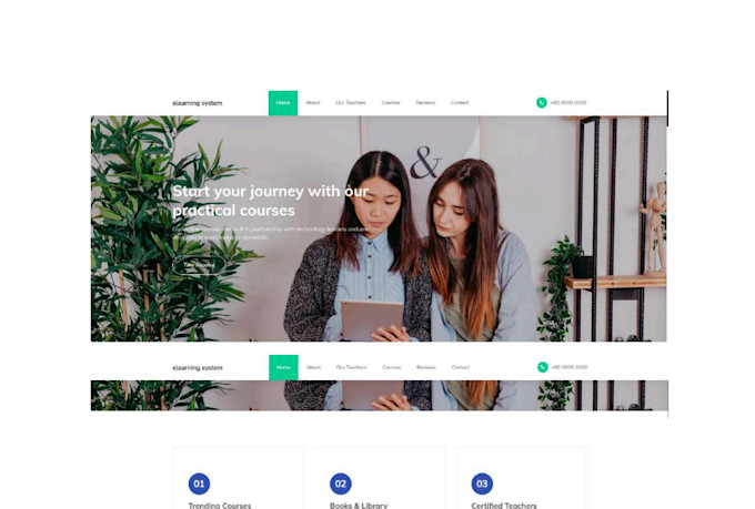 build modern website with python django and react